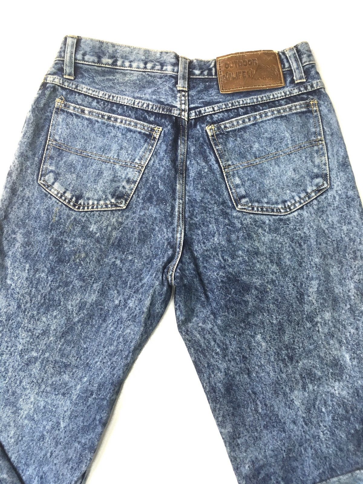 Vintage Vintage outdoor life distressed denim japan Size US 31 - 8 Thumbnail