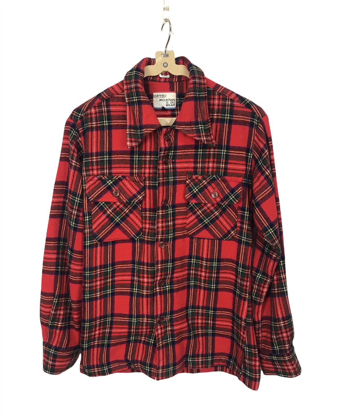 Flannel × Vintage Vintage mountain &skiwear wool flannel Size US S / EU 44-46 / 1 - 1 Thumbnail