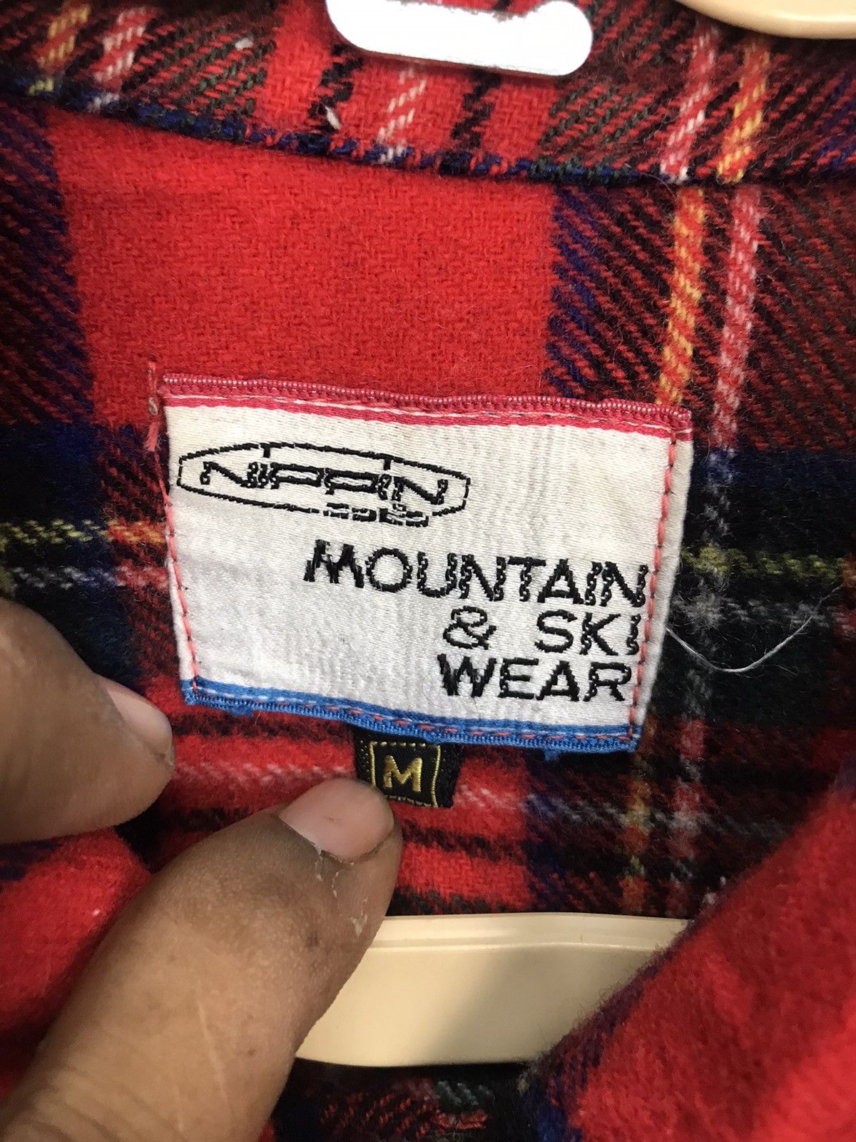 Flannel × Vintage Vintage mountain &skiwear wool flannel Size US S / EU 44-46 / 1 - 3 Thumbnail