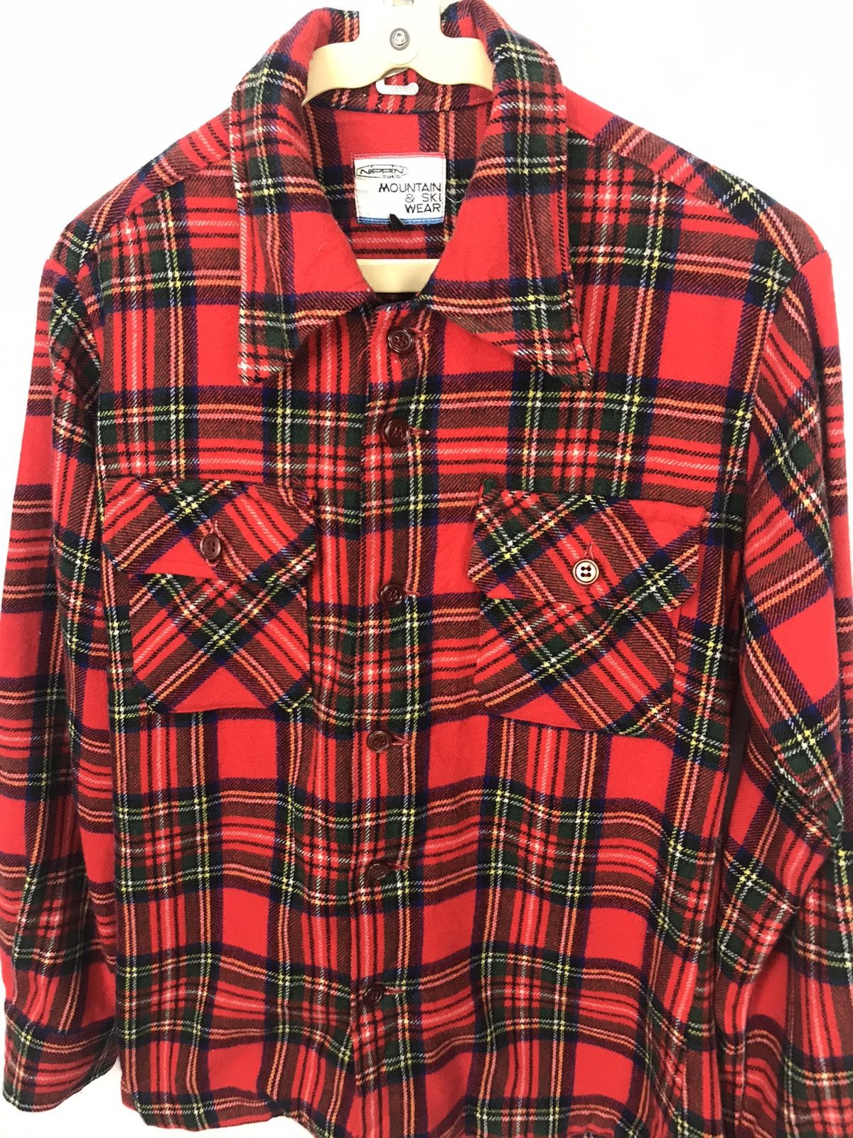 Flannel × Vintage Vintage mountain &skiwear wool flannel Size US S / EU 44-46 / 1 - 5 Thumbnail