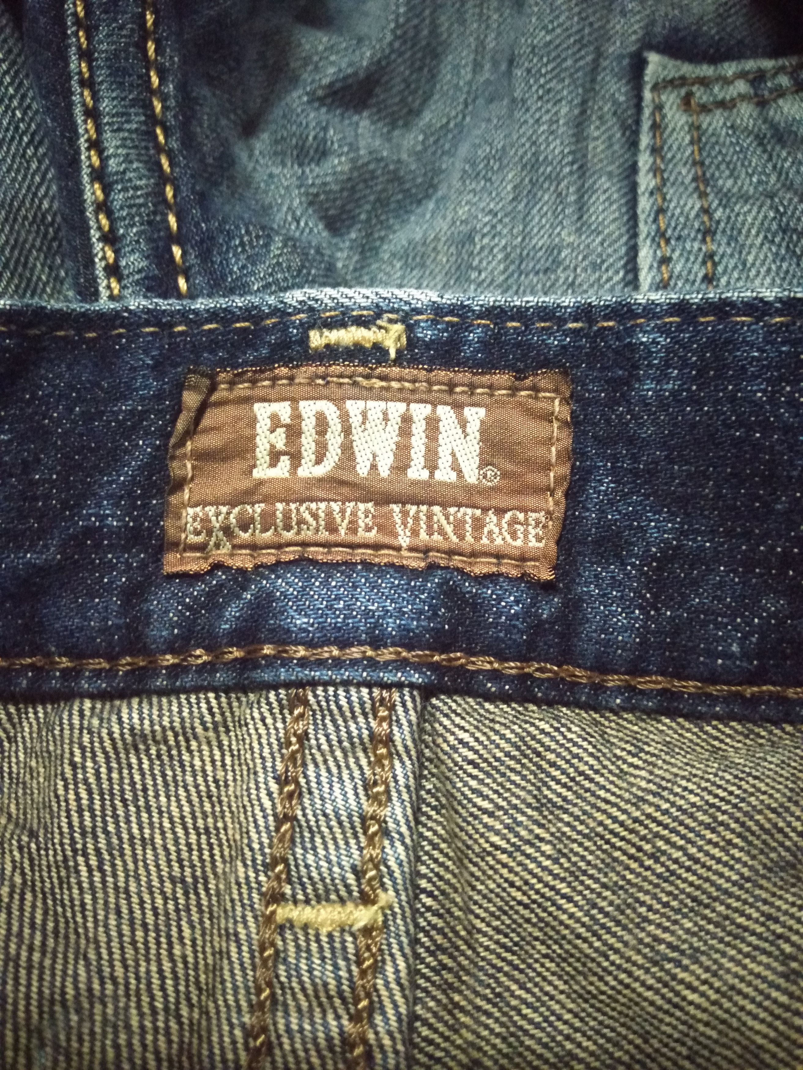 Edwin × Japanese Brand × Vintage Edwin exclusive vintage distressed jeans Japan Size US 33 - 10 Thumbnail