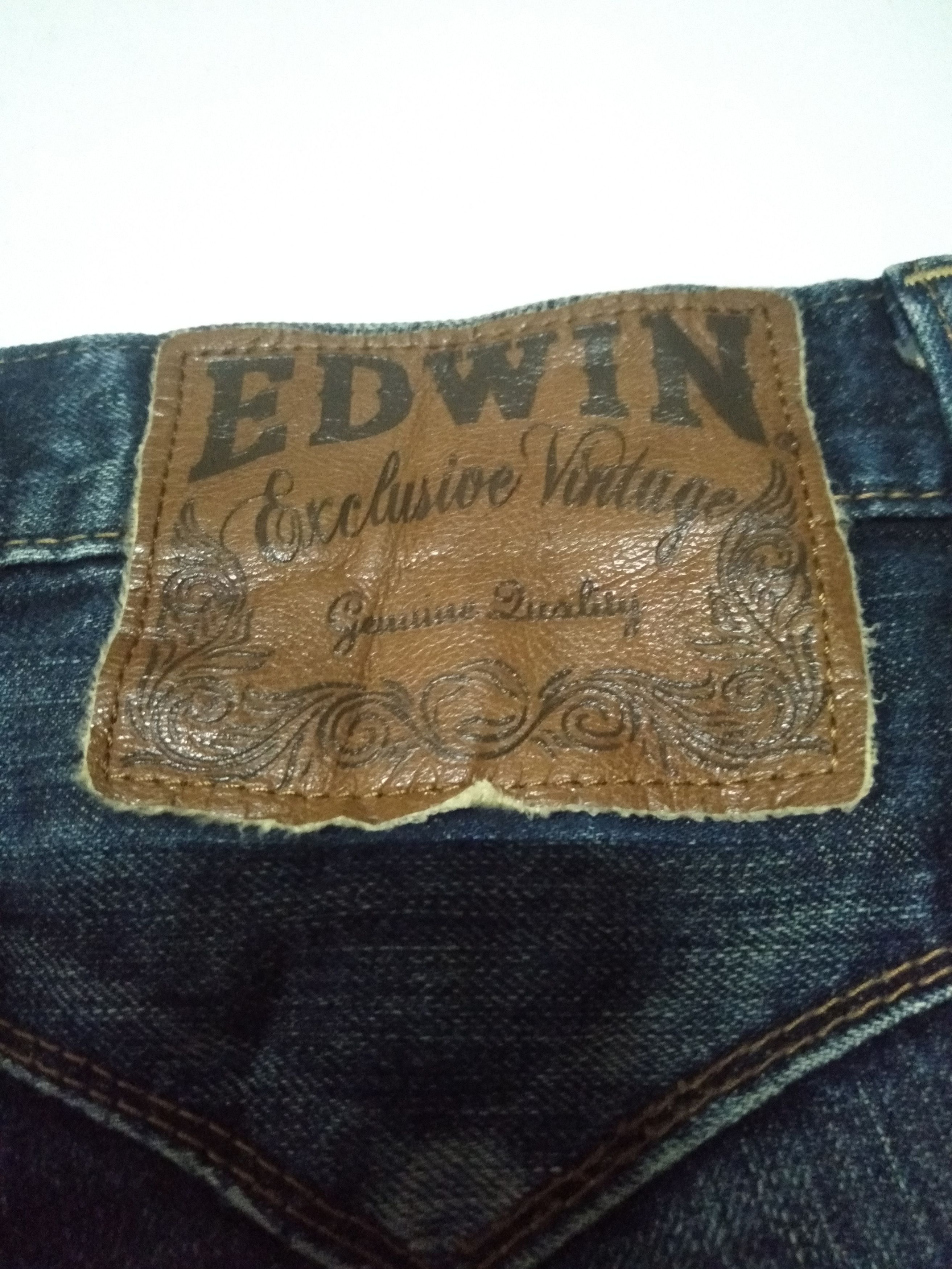 Edwin × Japanese Brand × Vintage Edwin exclusive vintage distressed jeans Japan Size US 33 - 9 Thumbnail