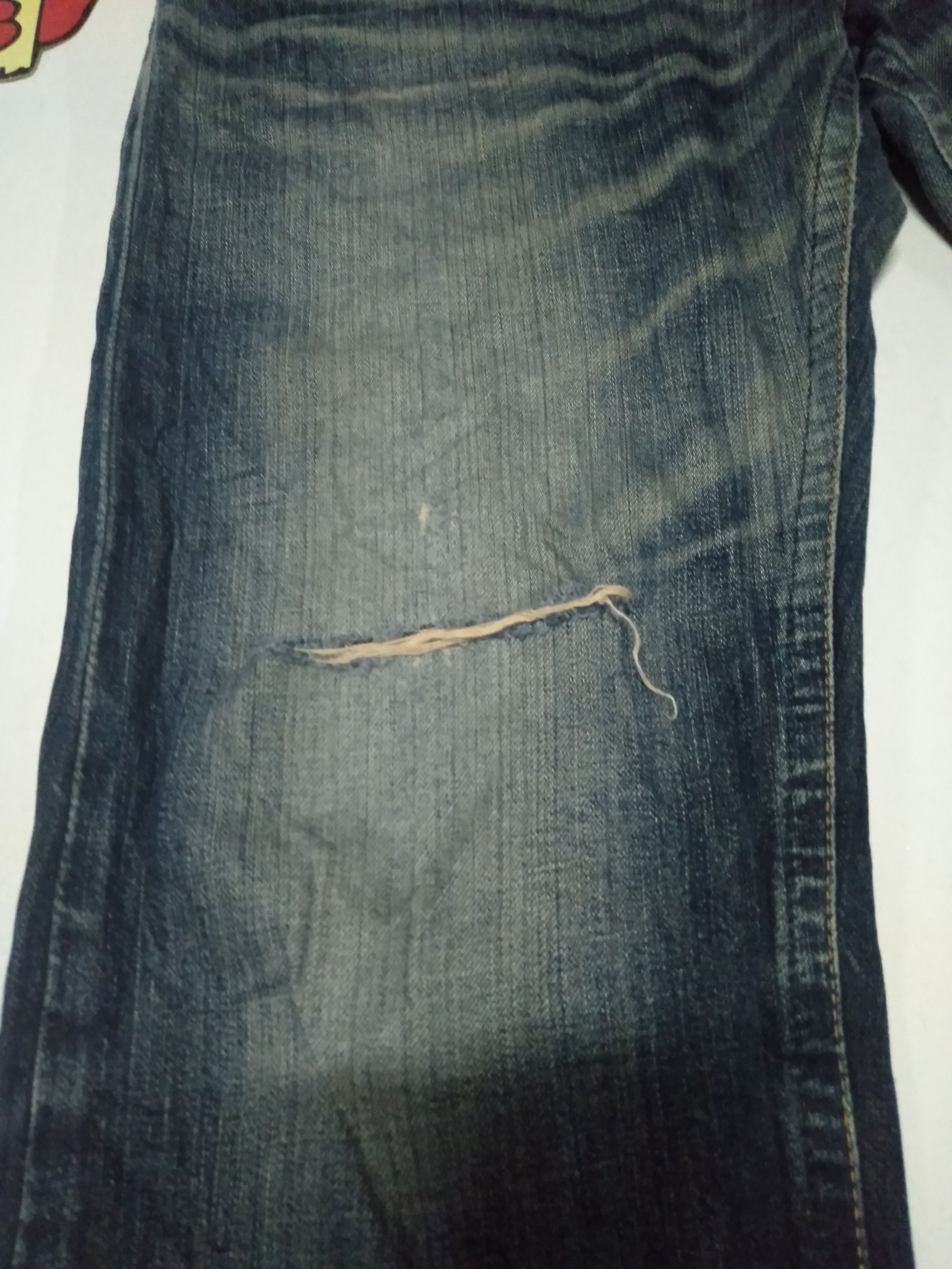 Edwin × Japanese Brand × Vintage Edwin exclusive vintage distressed jeans Japan Size US 33 - 7 Thumbnail