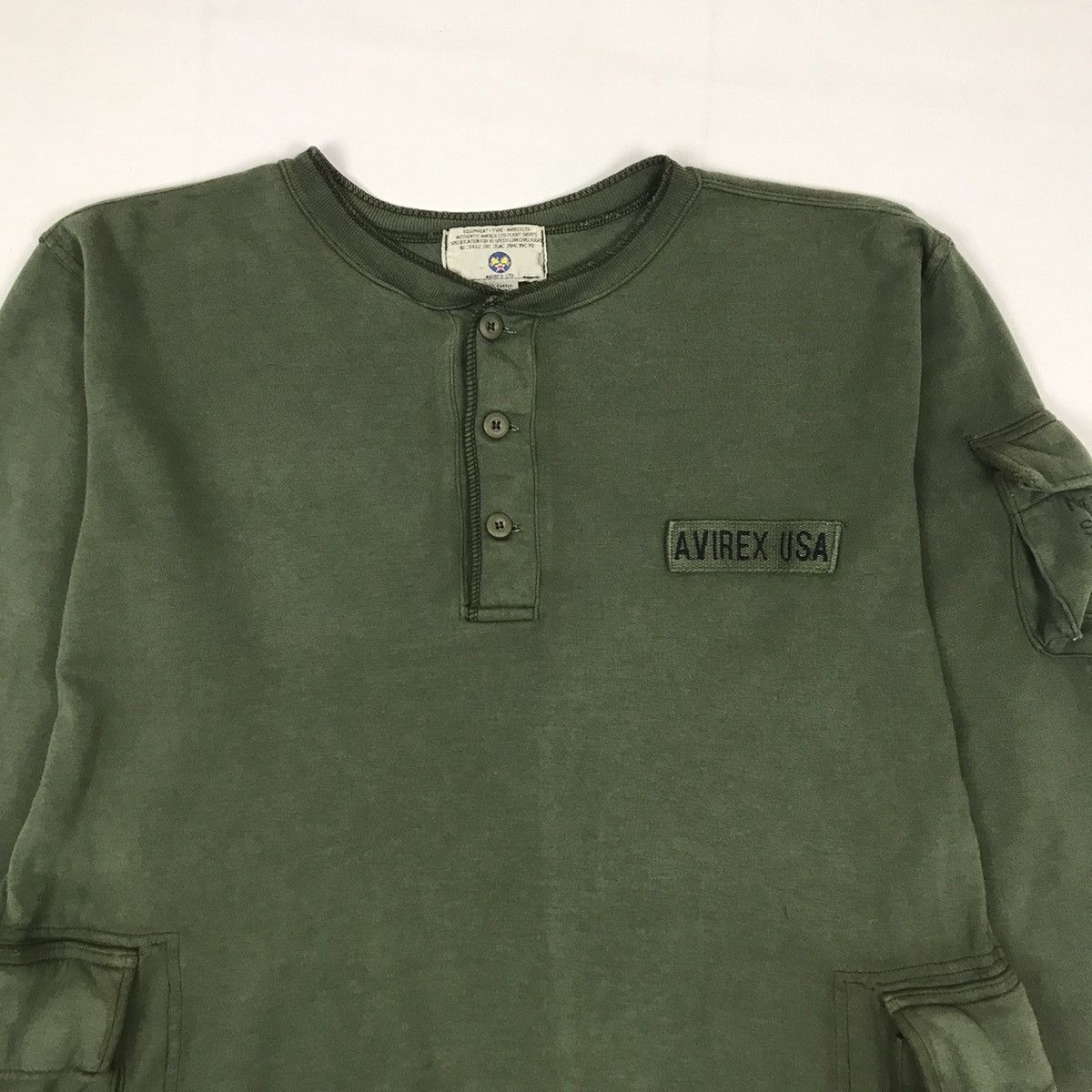 Avirex × Vintage Vintage Avirex Tactical Shirt Size US M / EU 48-50 / 2 - 6 Thumbnail