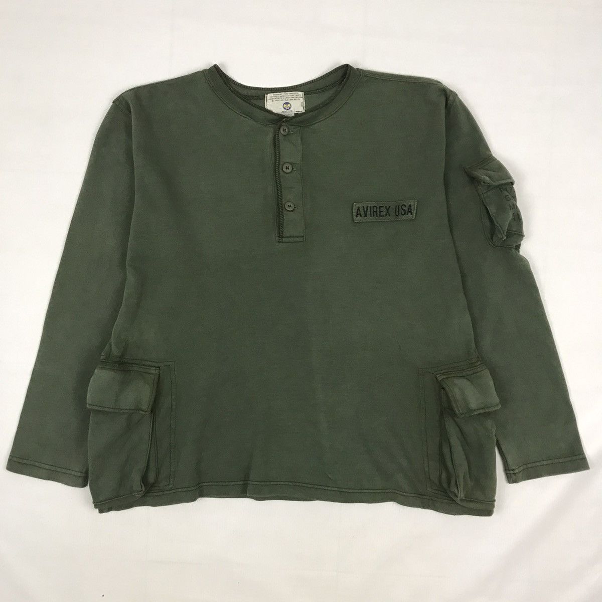 Avirex × Vintage Vintage Avirex Tactical Shirt Size US M / EU 48-50 / 2 - 3 Thumbnail
