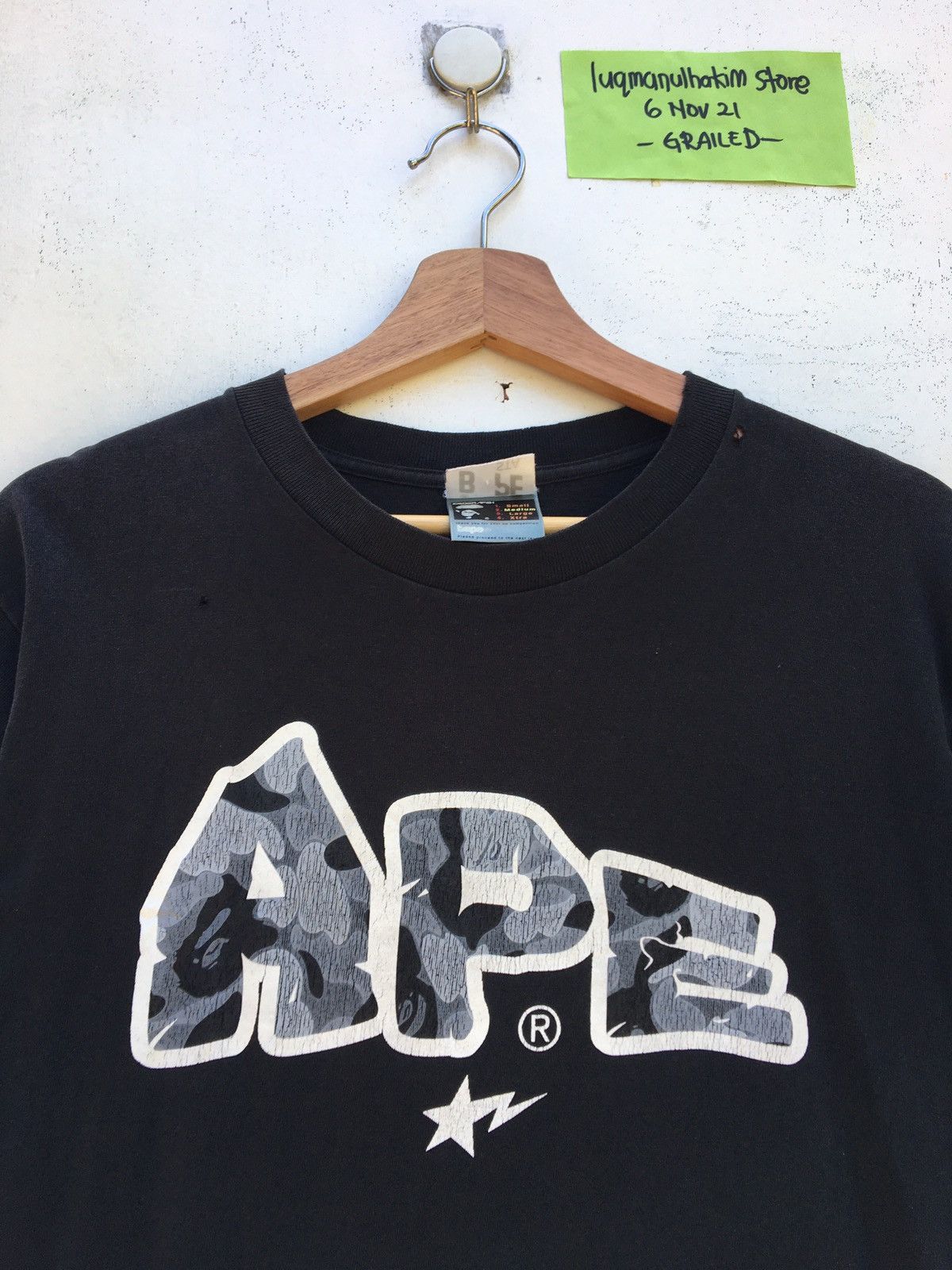 Bape Bape Sta Tee Size US M / EU 48-50 / 2 - 5 Thumbnail