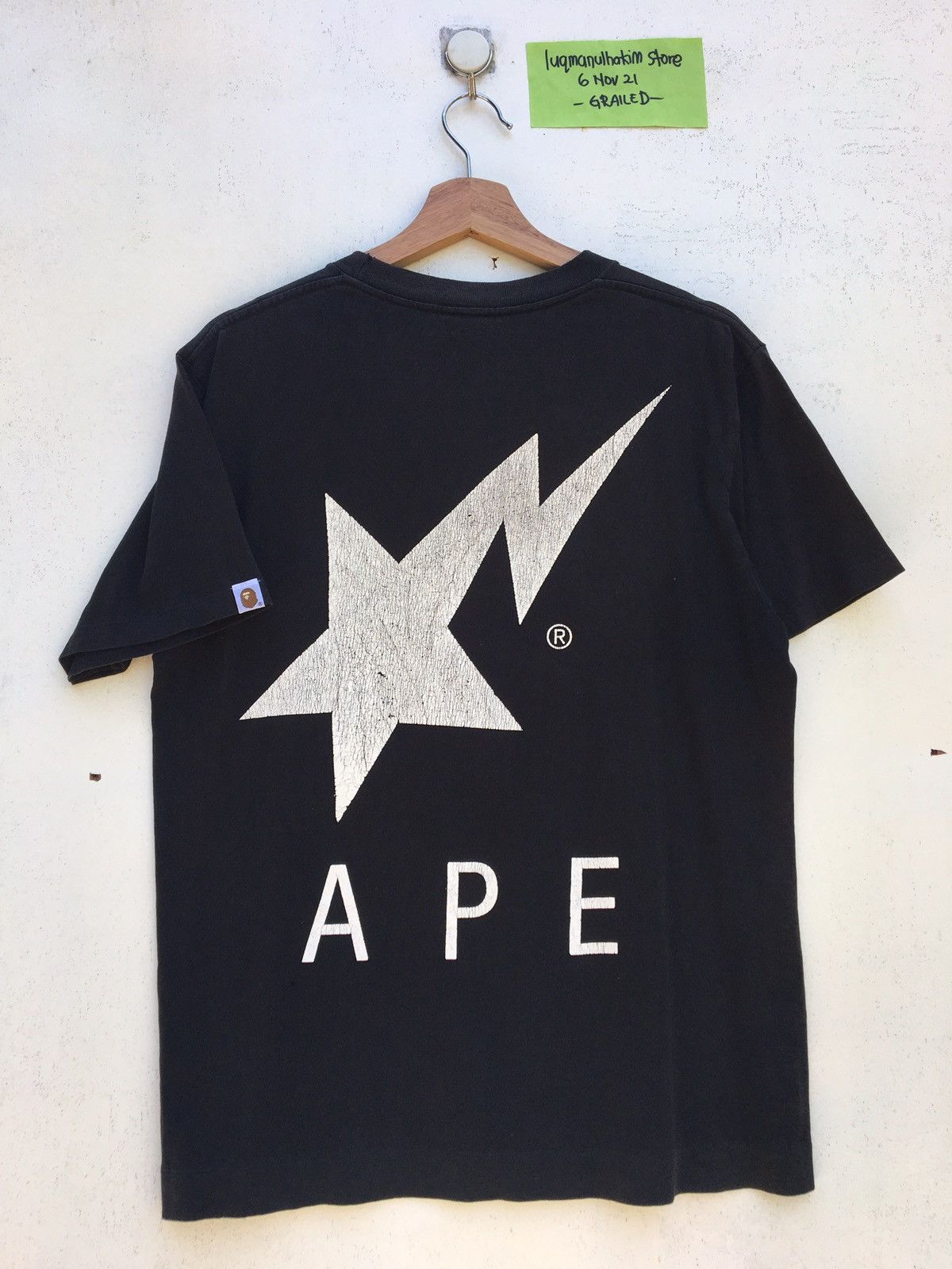 Bape Bape Sta Tee Size US M / EU 48-50 / 2 - 1 Thumbnail