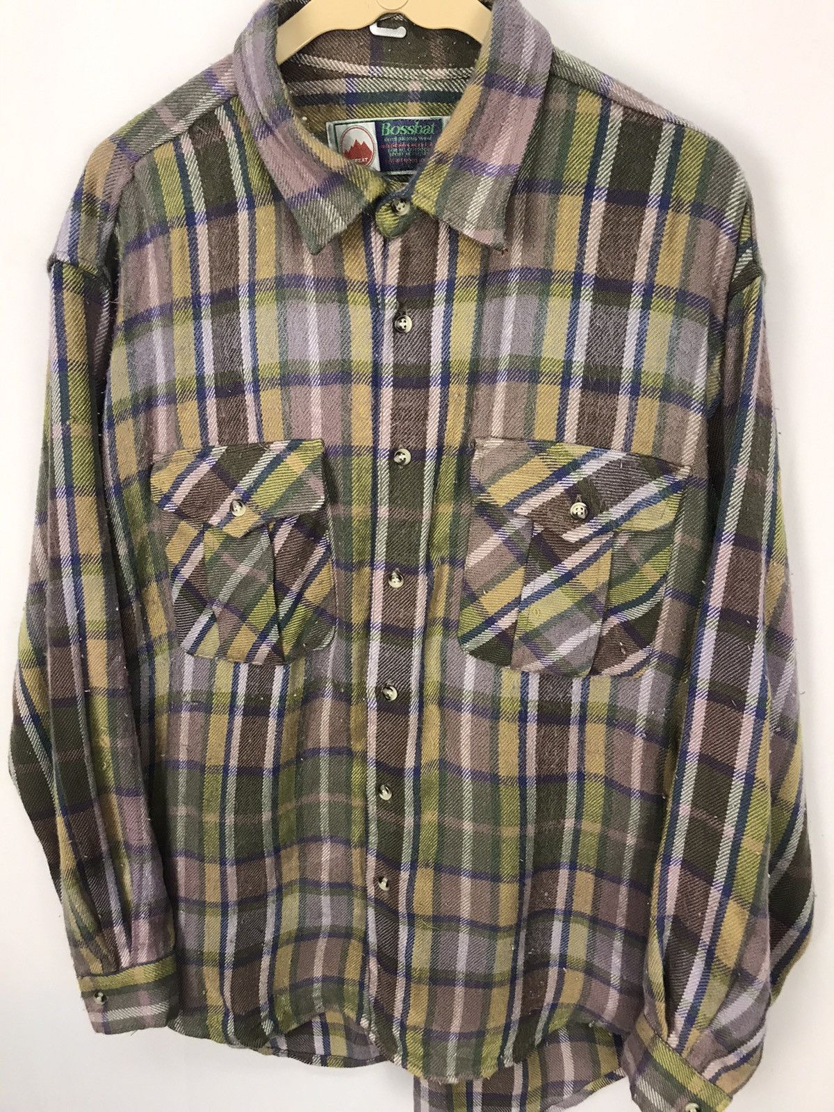 Flannel × Vintage Vintage wool flannel by bossbat Size US M / EU 48-50 / 2 - 5 Thumbnail