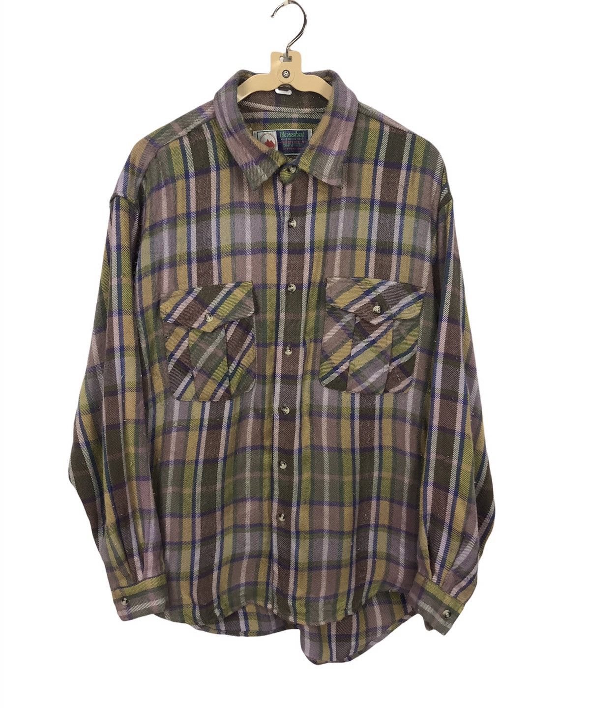 Flannel × Vintage Vintage wool flannel by bossbat Size US M / EU 48-50 / 2 - 1 Thumbnail