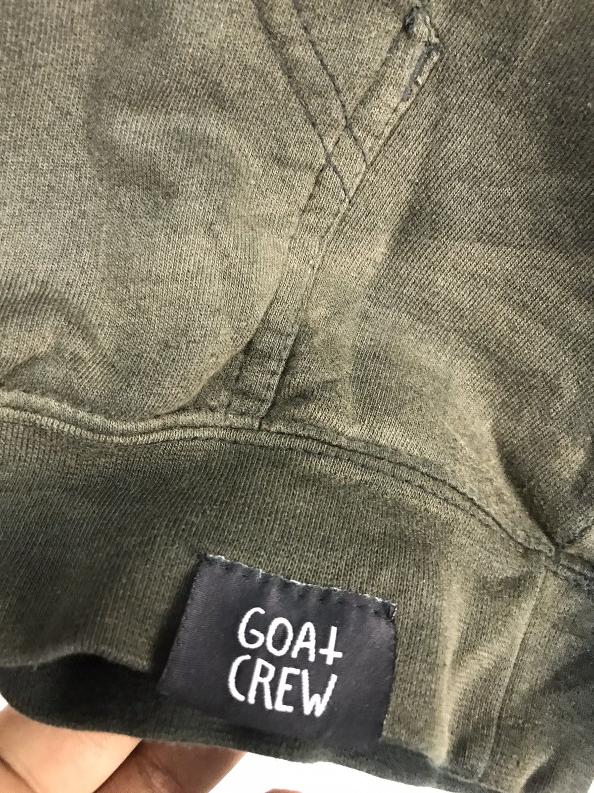 GOAT Crew Goat crew distressed printed hoodie pullover Size US M / EU 48-50 / 2 - 6 Thumbnail