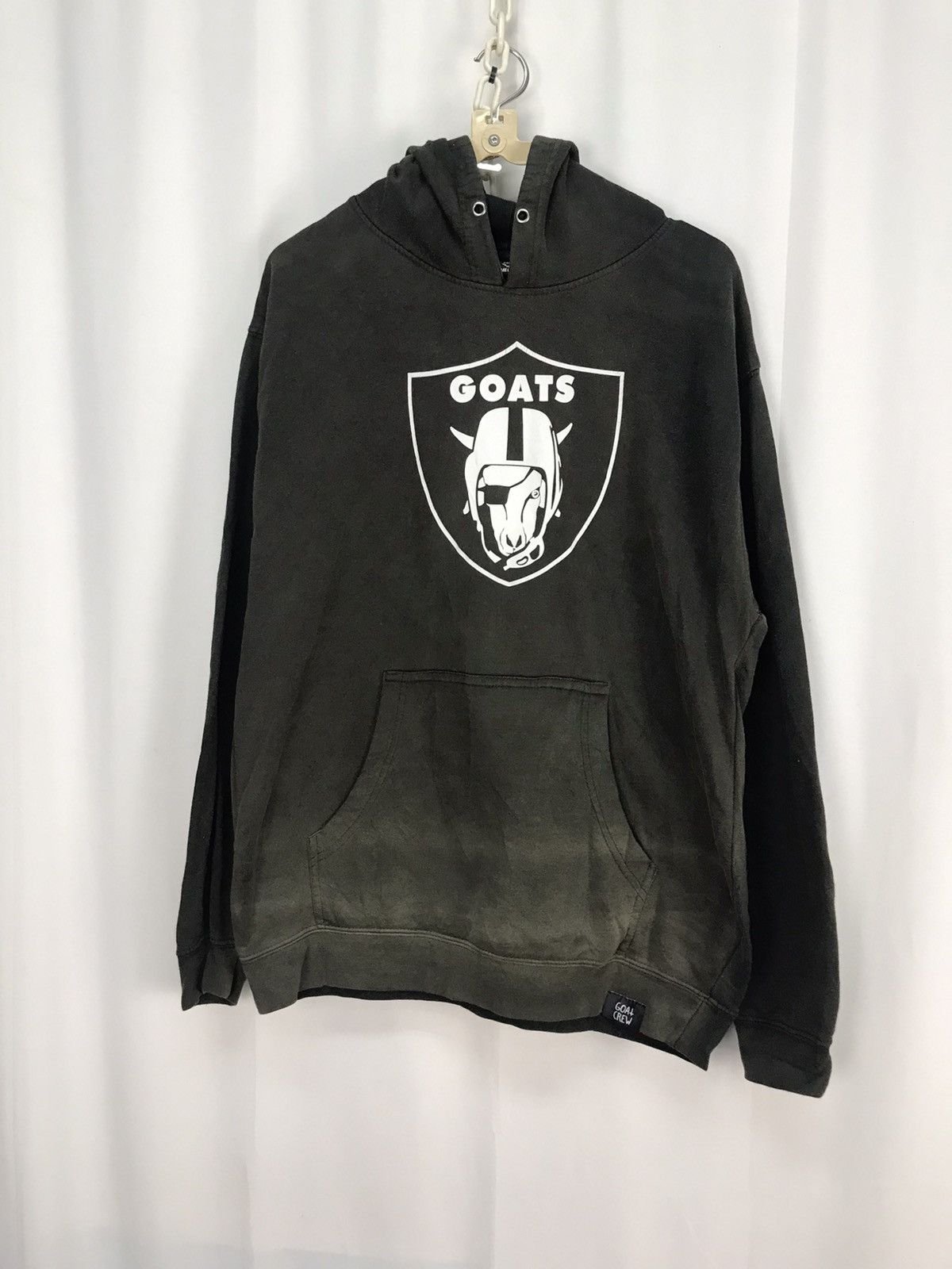 GOAT Crew Goat crew distressed printed hoodie pullover Size US M / EU 48-50 / 2 - 7 Thumbnail