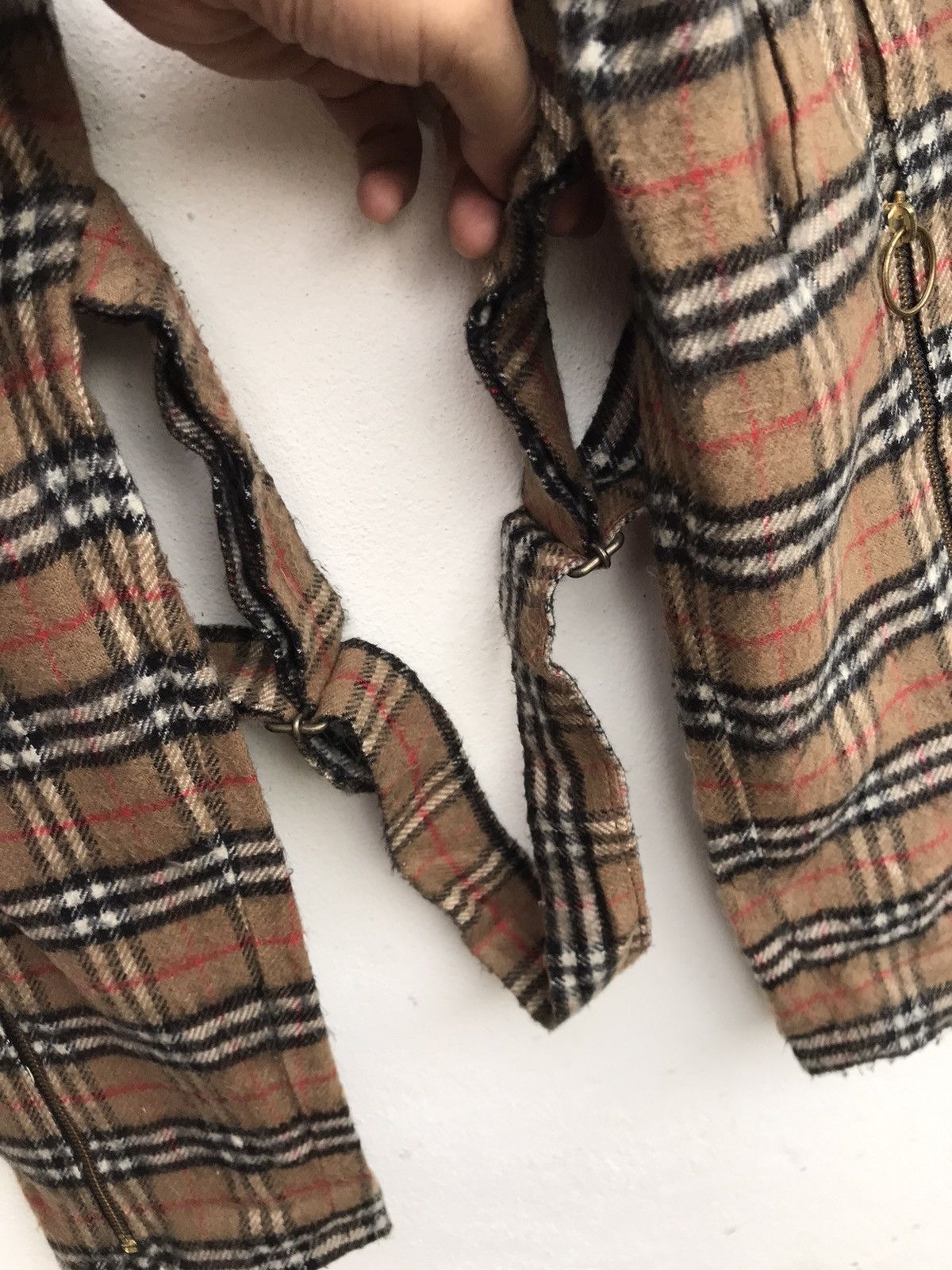 Japanese Brand Japanese Brand Custom Made Nova Check Bondage Fleece Pants Size US 30 / EU 46 - 12 Thumbnail