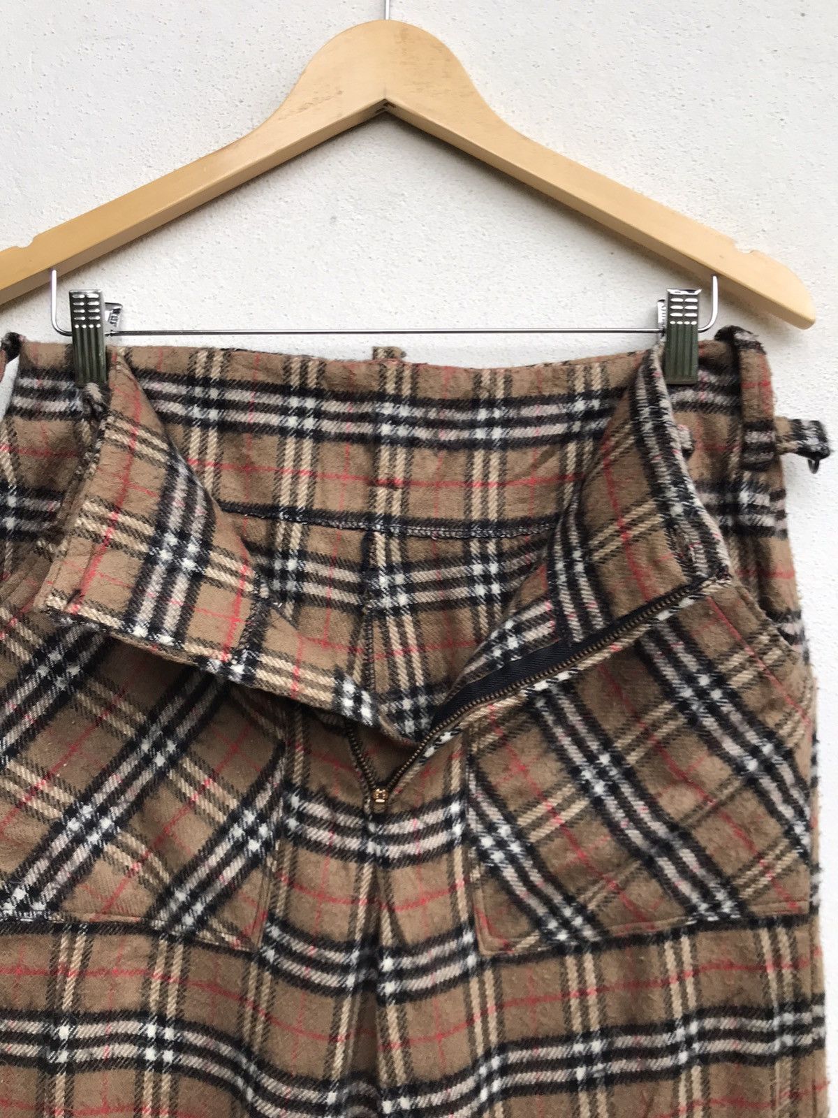 Japanese Brand Japanese Brand Custom Made Nova Check Bondage Fleece Pants Size US 30 / EU 46 - 14 Thumbnail