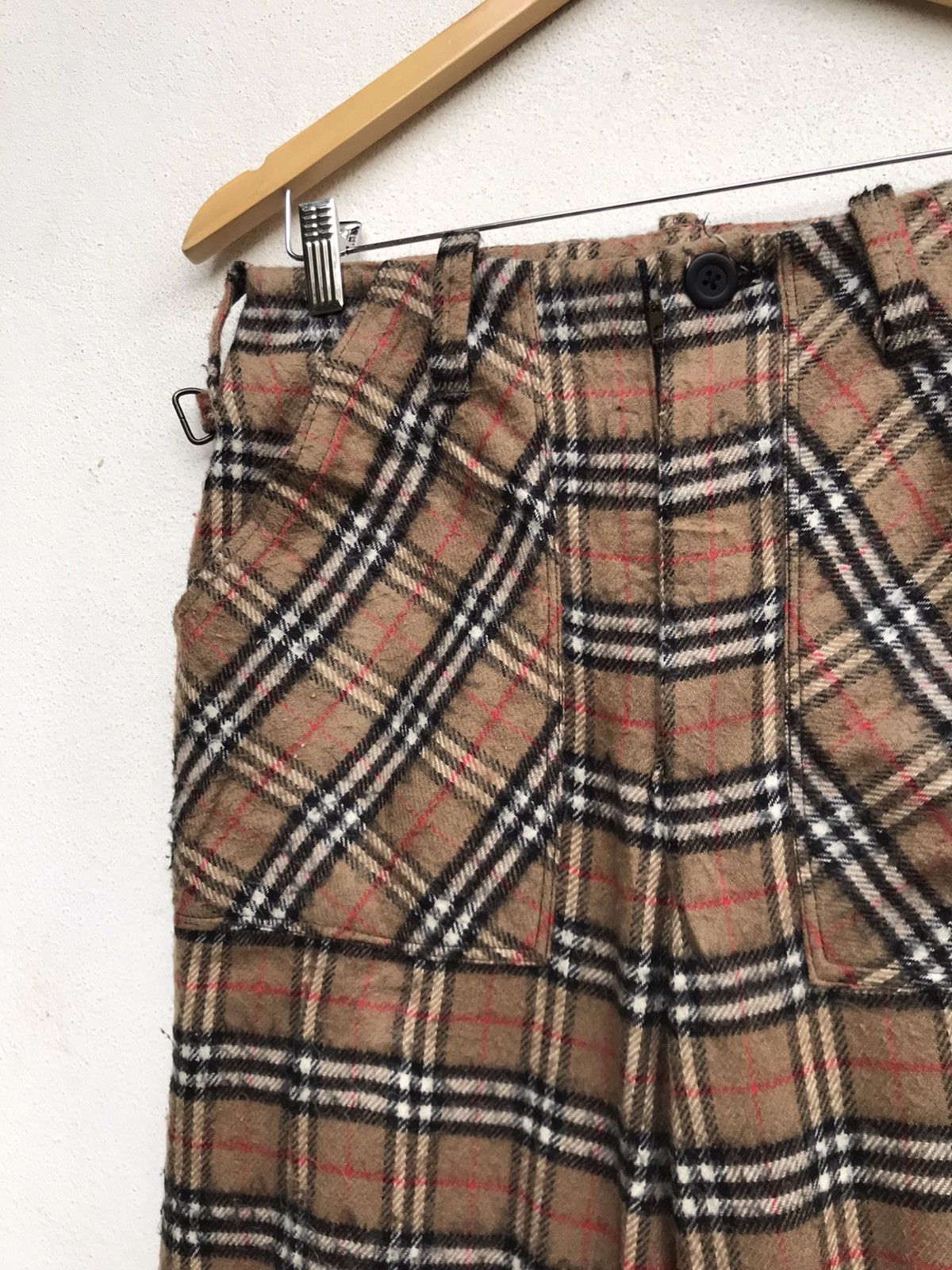Japanese Brand Japanese Brand Custom Made Nova Check Bondage Fleece Pants Size US 30 / EU 46 - 6 Thumbnail
