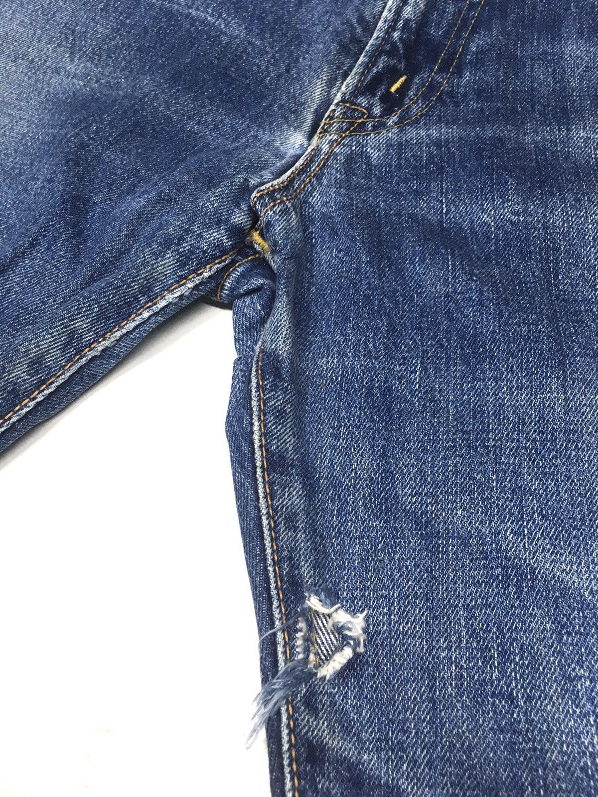 Edwin × Vintage Vintage Edwin lot 505x distressed selvedge denim japan Size US 30 / EU 46 - 7 Thumbnail