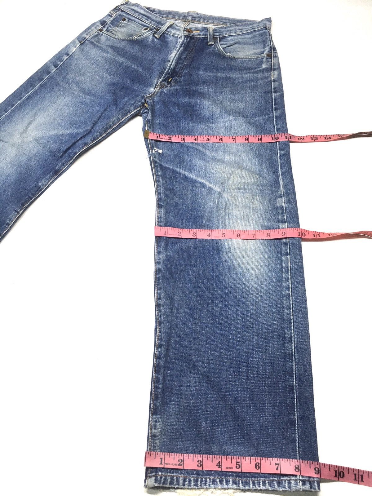 Edwin × Vintage Vintage Edwin lot 505x distressed selvedge denim japan Size US 30 / EU 46 - 4 Thumbnail