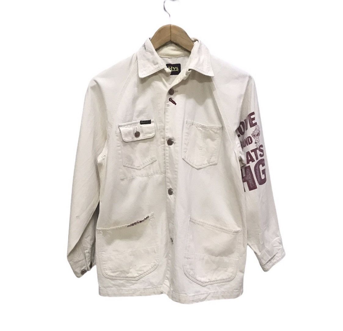 Hysteric Glamour Hysteric Glamour UnionMade Sunforized patchwork chore jacket Size US M / EU 48-50 / 2 - 1 Thumbnail