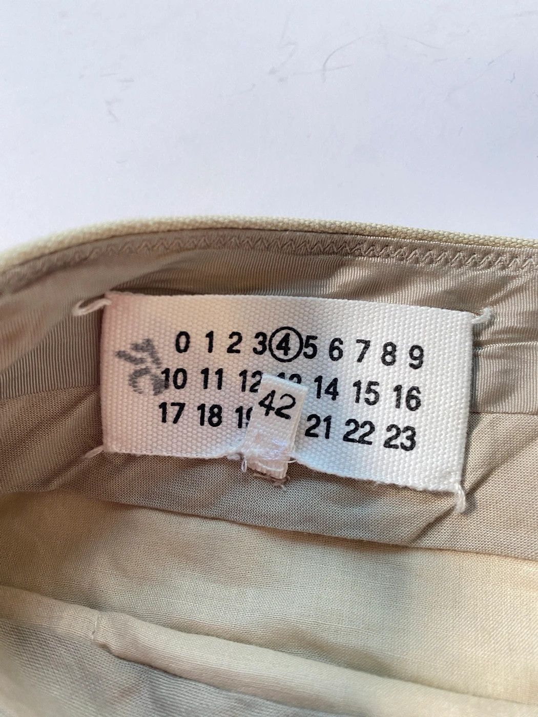 Maison Margiela ⚡️QUICK SALE⚡️ 2012 Maison Margiela Beige Trousers Pants Size 28" / US 6 / IT 42 - 3 Thumbnail