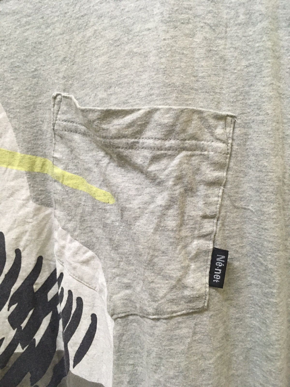 Issey Miyake × Ne-Net × Tsumori Chisato ne’net issey miyake single pocket tee bird 🐦 big logo Size US XL / EU 56 / 4 - 5 Thumbnail