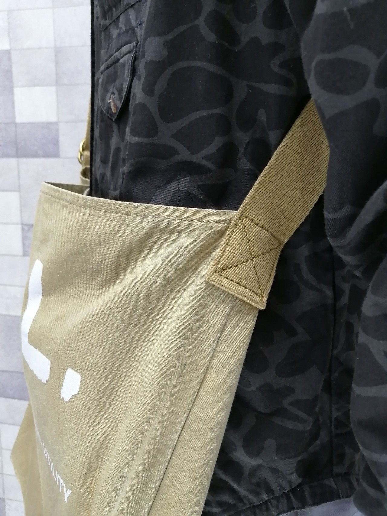 Margaret Howell Vintage MHL Custom Adjustable Strap Canvas Fabric Sling Bag Size ONE SIZE - 4 Thumbnail