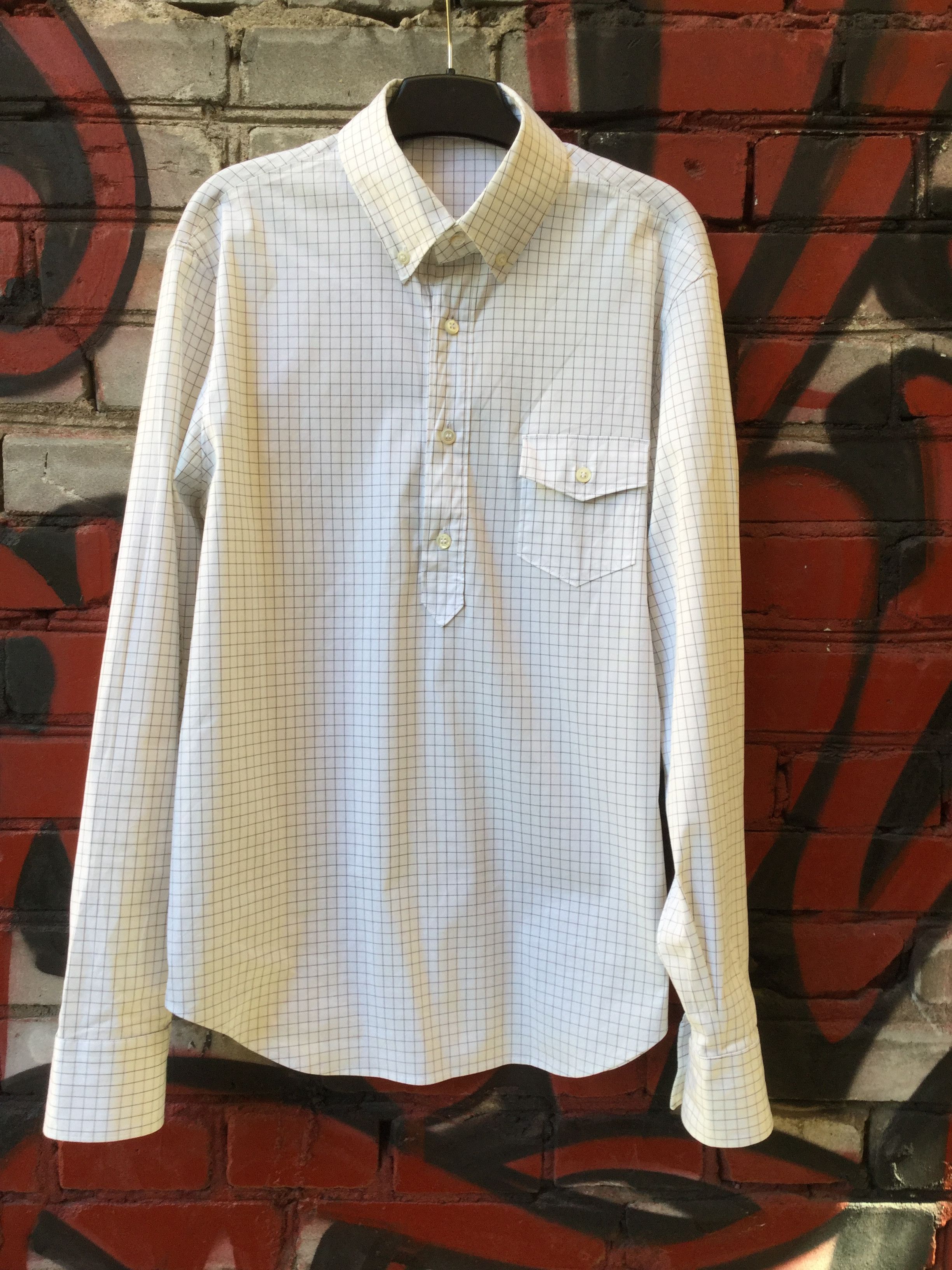 Neil Barrett Long sleeve avant-garde shirt Size US S / EU 44-46 / 1 - 1 Thumbnail