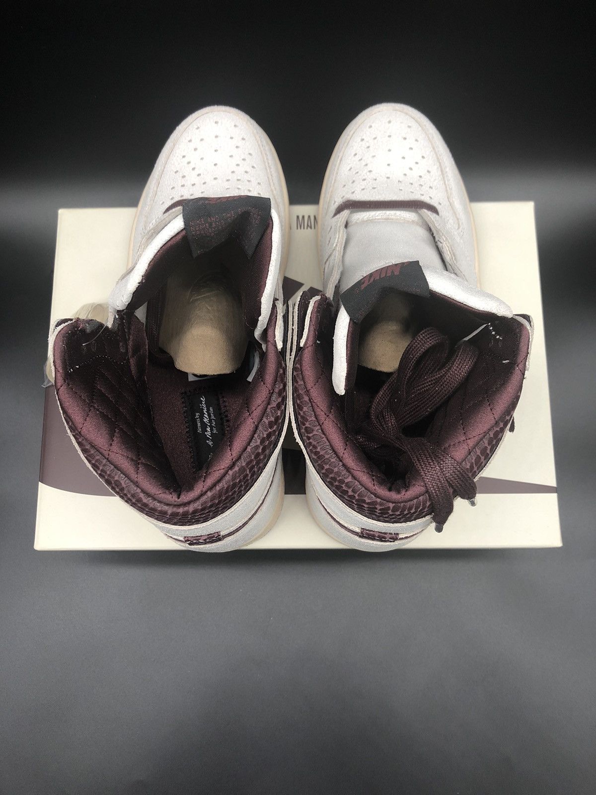 A Ma Maniere × Jordan Brand Jordan 1 Retro High OG A Ma Maniére Size US 8.5 / EU 41-42 - 9 Thumbnail