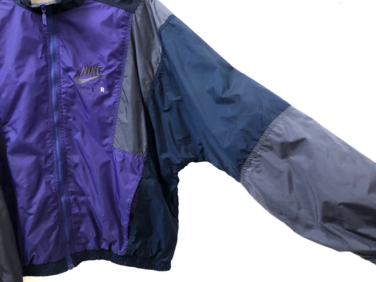 Vintage 90s Nike Air Color Block Windbreaker Zipper Jacket