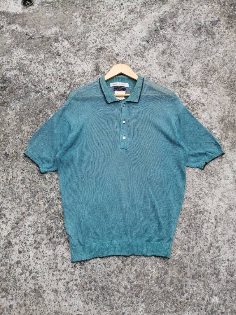 Homespun Knitwear × Japanese Brand Barrique Made In Japan Knitwear Size US M / EU 48-50 / 2 - 1 Thumbnail