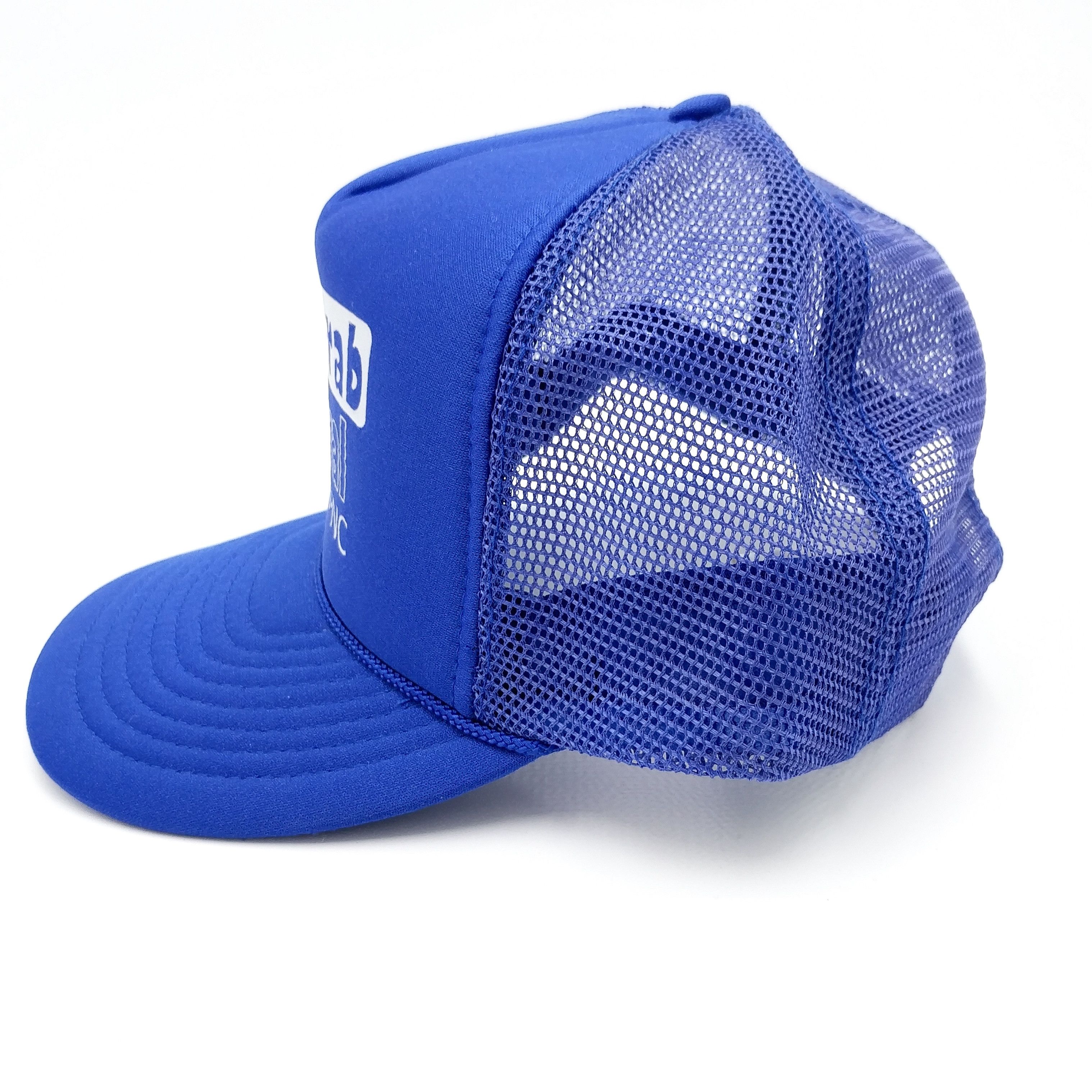 Vintage Vintage Blue Crab Festival Snapback Trucker Mesh Hat Size ONE SIZE - 4 Thumbnail