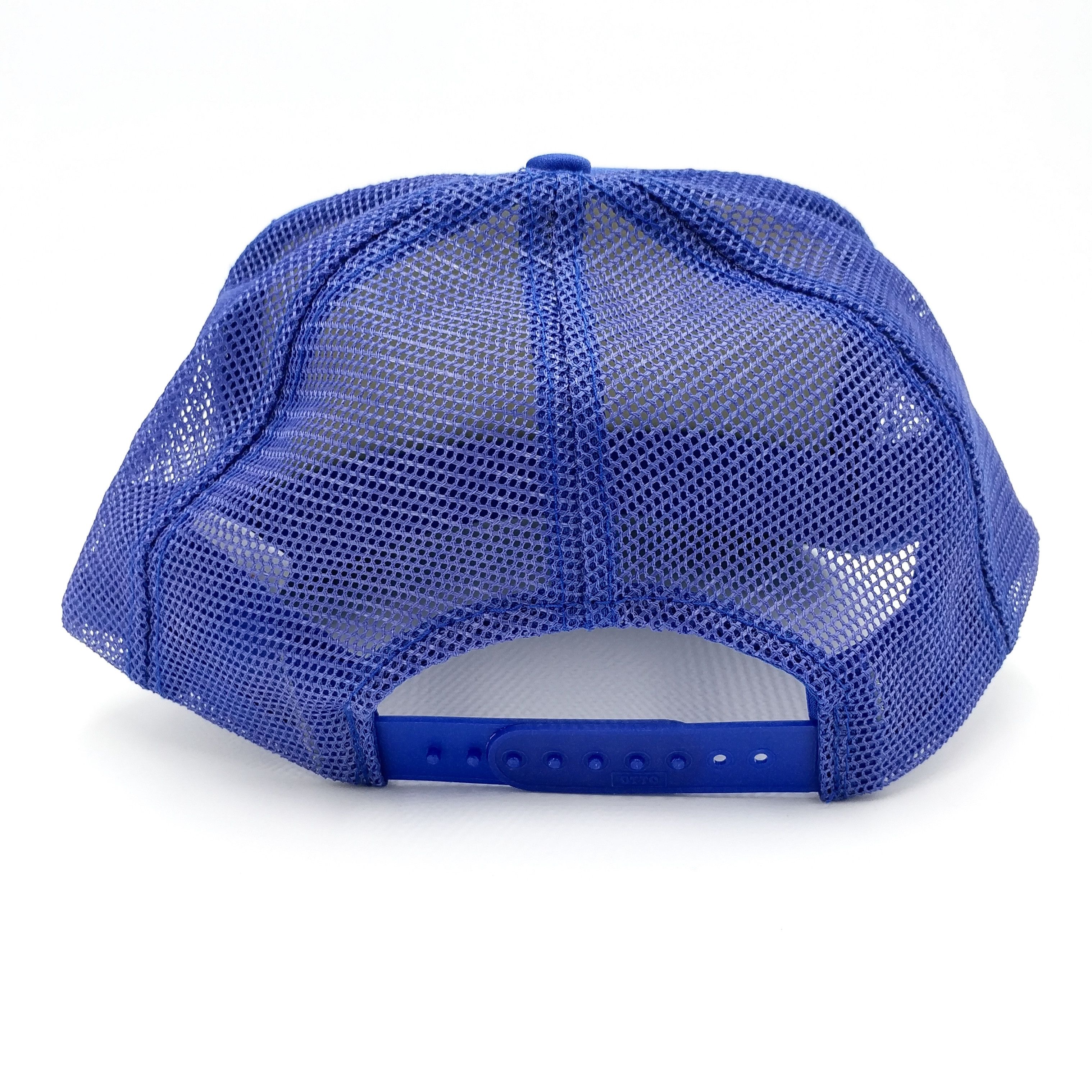 Vintage Vintage Blue Crab Festival Snapback Trucker Mesh Hat Size ONE SIZE - 6 Thumbnail
