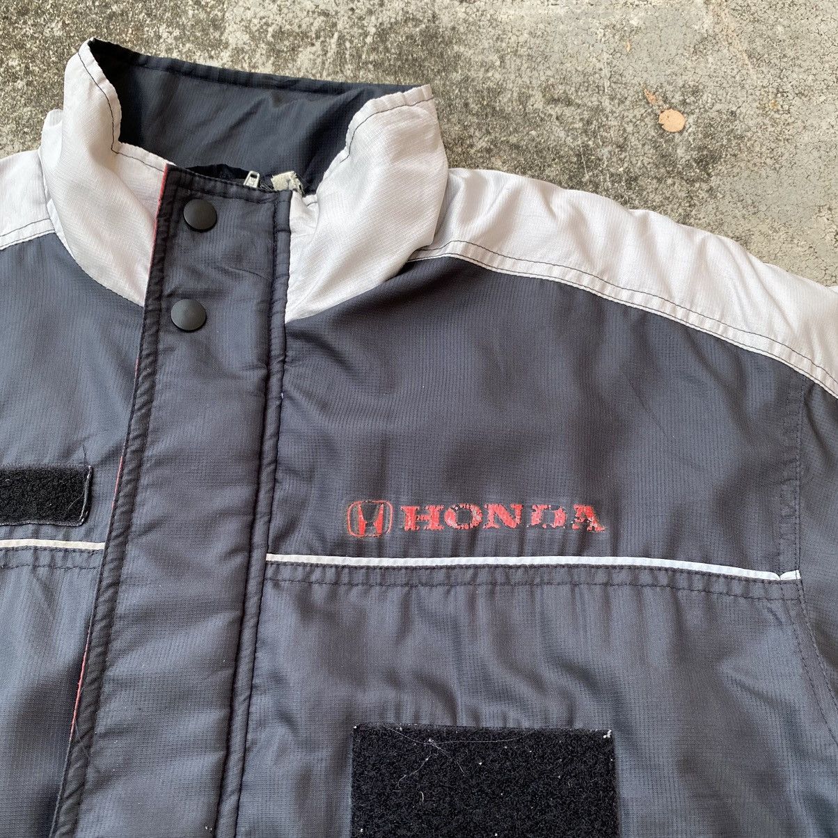 Honda × Japanese Brand Vintage Honda Quilted Lining Bomber Worker Jacket Size US M / EU 48-50 / 2 - 5 Thumbnail
