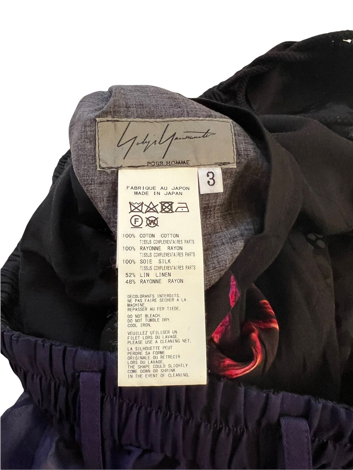 Yohji Yamamoto Sz3 SS19 Reversible Cropped Trousers Size US 32 / EU 48 - 10 Thumbnail