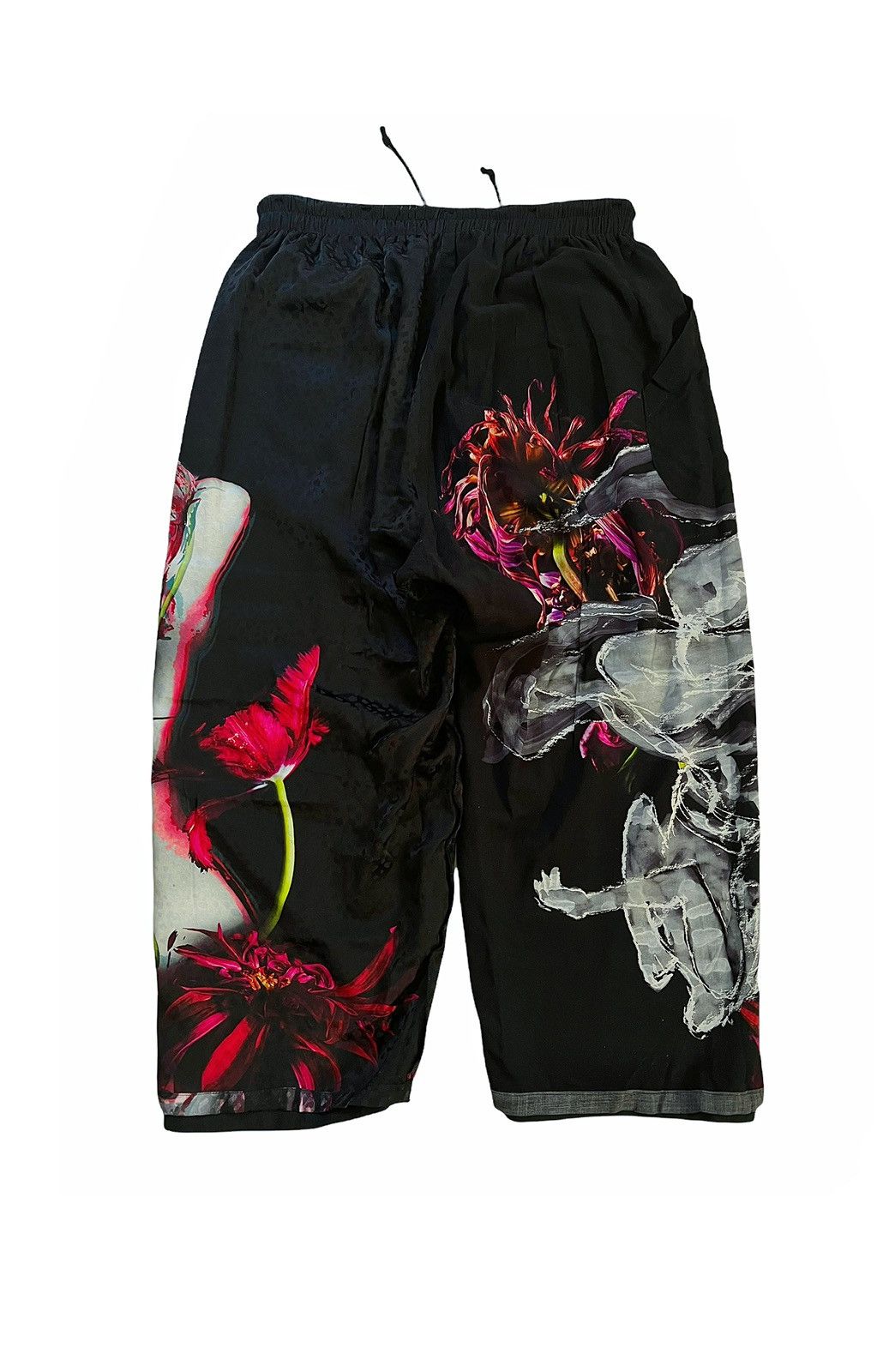 Yohji Yamamoto Sz3 SS19 Reversible Cropped Trousers Size US 32 / EU 48 - 2 Thumbnail