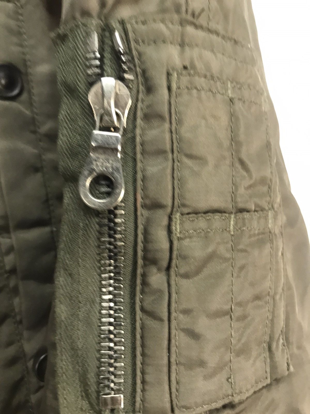 Other × Vintage Military fashion fur hoodie riri zipper jacket by and A Size US M / EU 48-50 / 2 - 8 Thumbnail