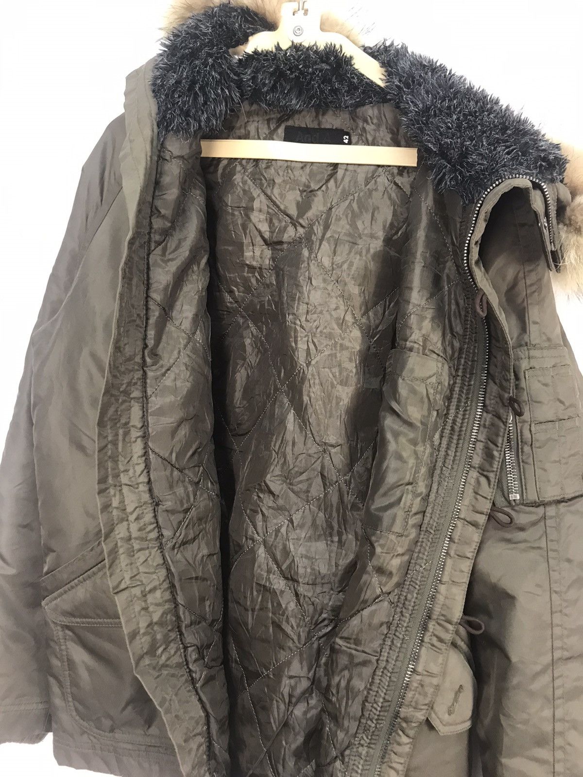 Other × Vintage Military fashion fur hoodie riri zipper jacket by and A Size US M / EU 48-50 / 2 - 4 Thumbnail