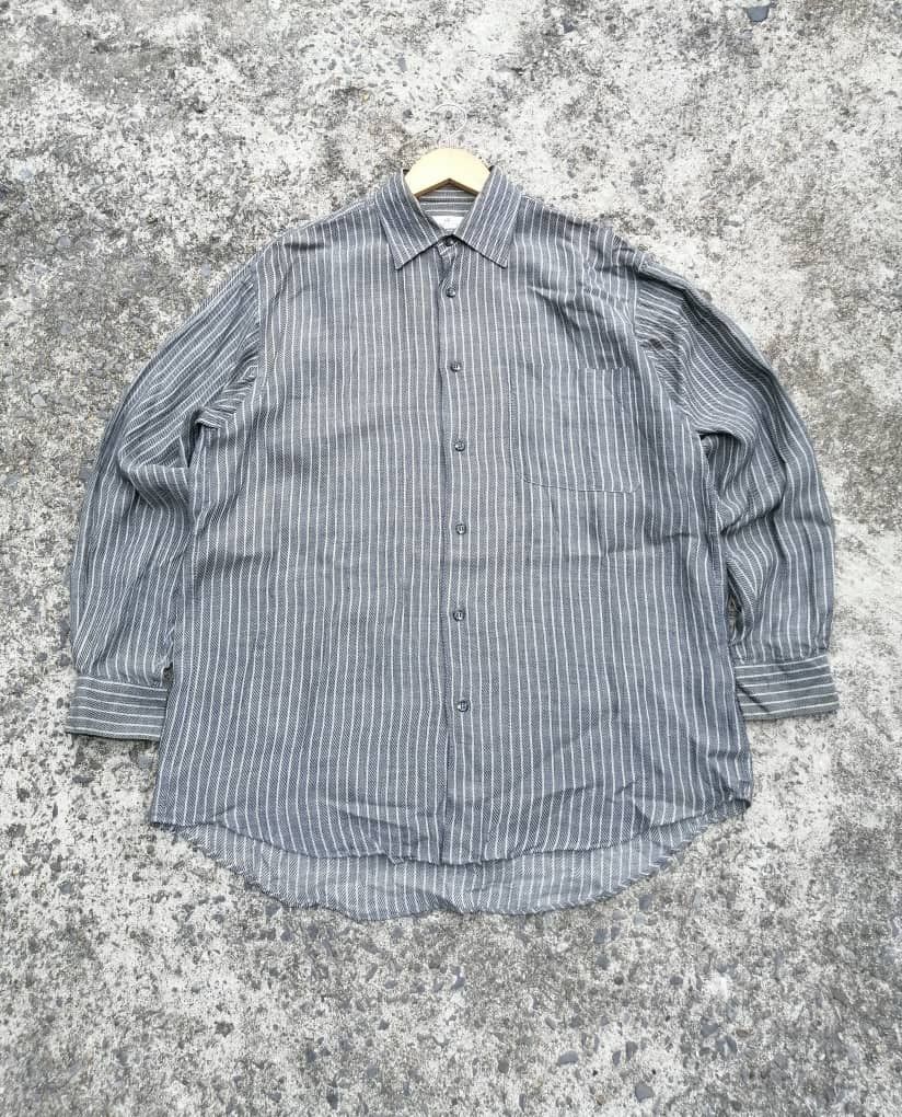 Japanese Brand × Lanvin Lanvin Classique Made In Japan Formal Shirt Size US L / EU 52-54 / 3 - 1 Thumbnail