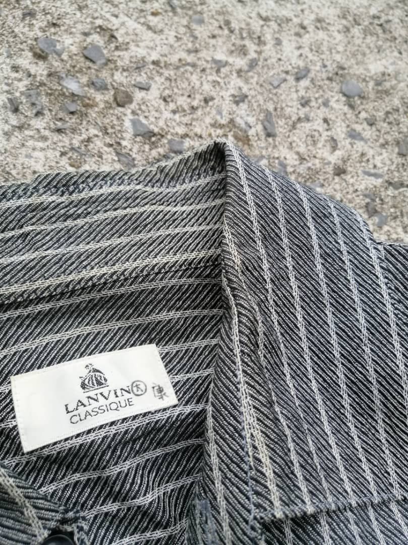 Japanese Brand × Lanvin Lanvin Classique Made In Japan Formal Shirt Size US L / EU 52-54 / 3 - 7 Thumbnail