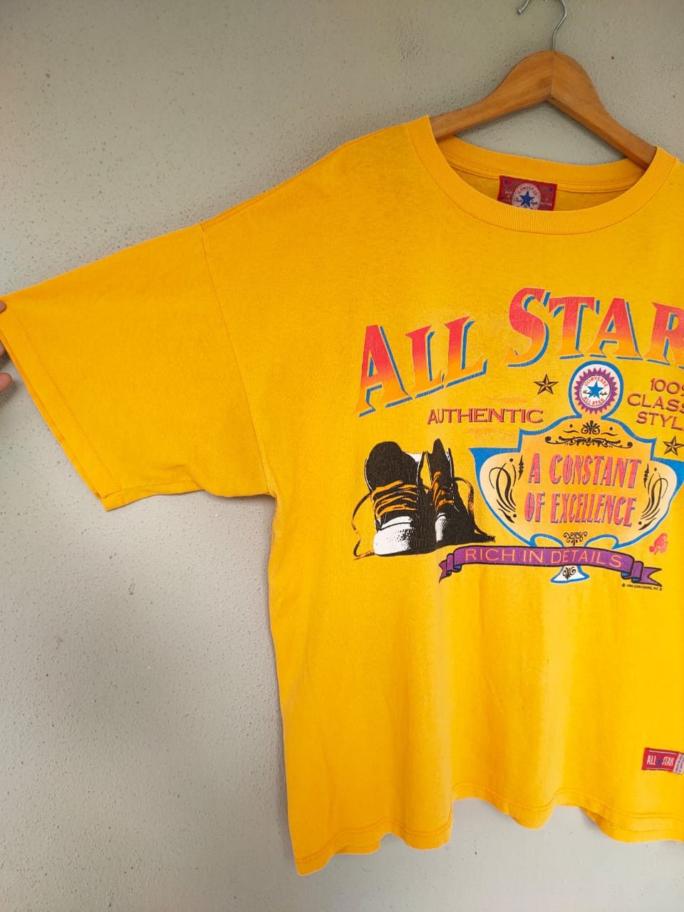 Converse 94 Vintage Converse All star Boxy T Size US XL / EU 56 / 4 - 5 Thumbnail