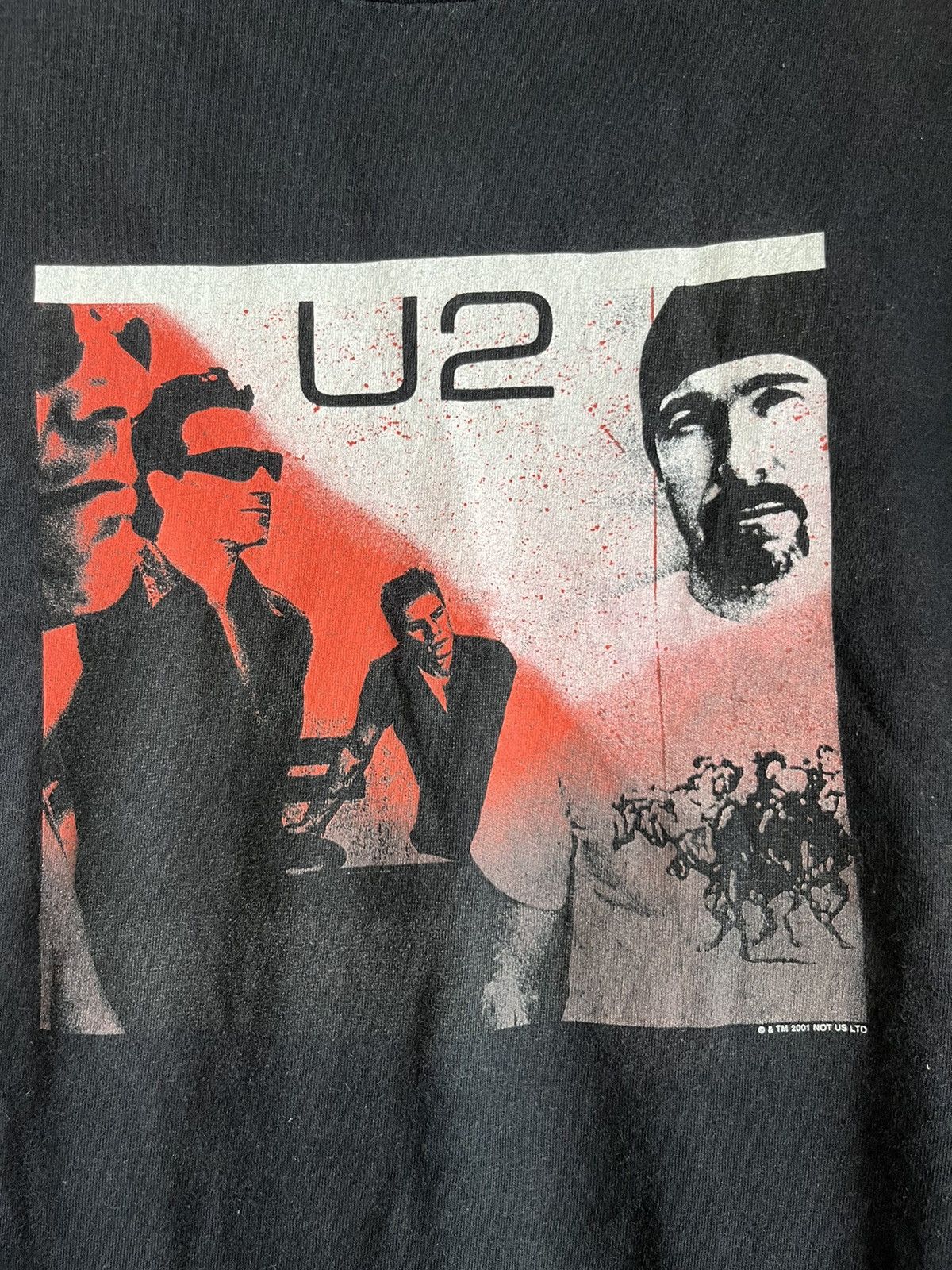 Vintage U2 ft25 Size US L / EU 52-54 / 3 - 2 Thumbnail