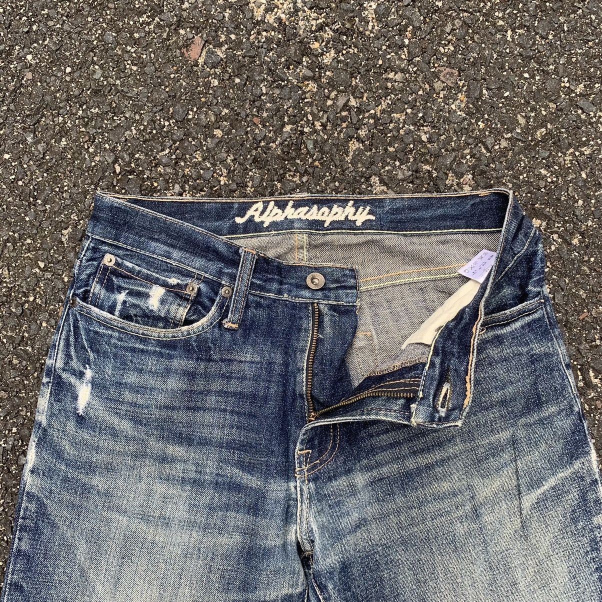 Alphamotif HOT ITEM 🔥Mudwash Alphasophy Brand Jeans 30x31 Denim Pants Size US 30 / EU 46 - 6 Thumbnail