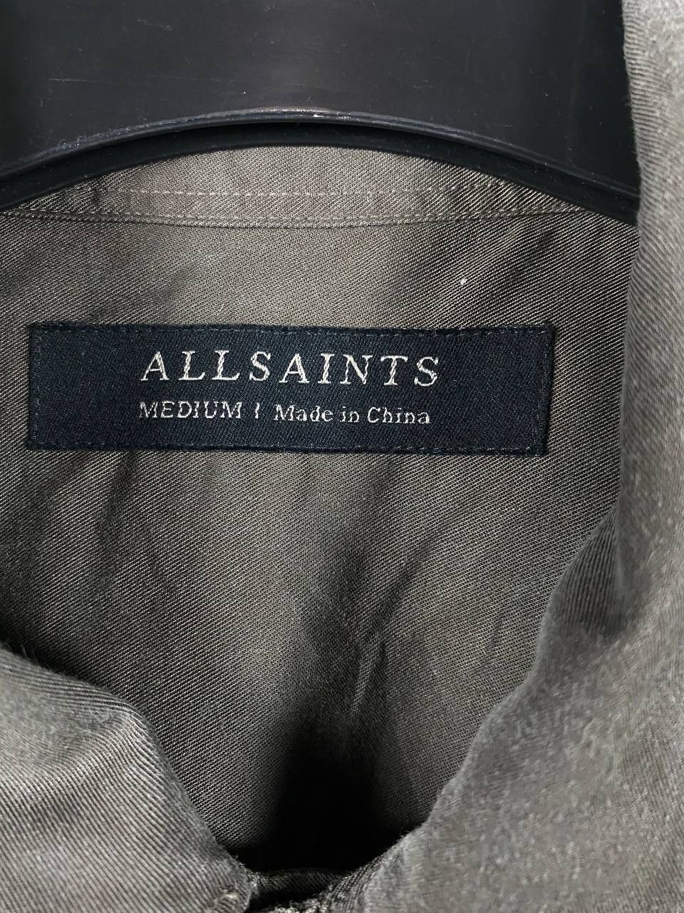 Allsaints Allsaints shirts long sleeve green size M Size US M / EU 48-50 / 2 - 3 Thumbnail