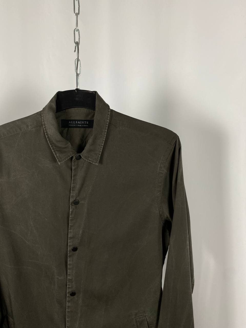 Allsaints Allsaints shirts long sleeve green size M Size US M / EU 48-50 / 2 - 2 Thumbnail