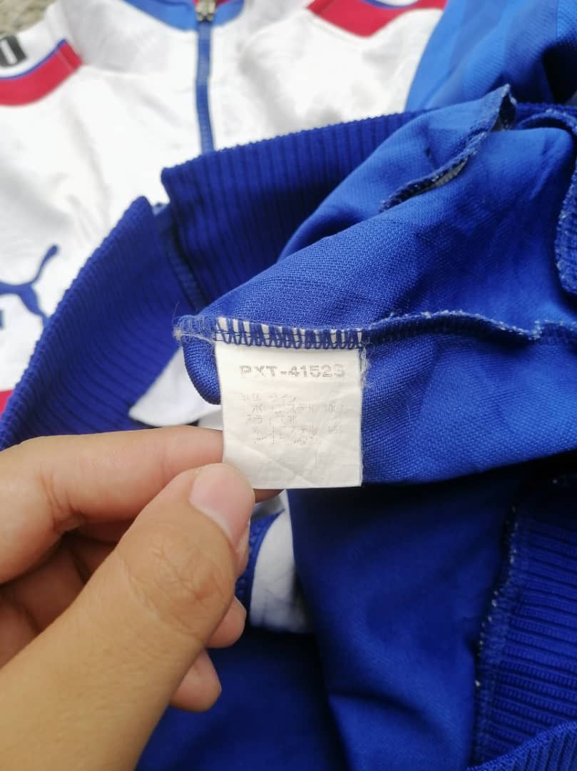 Puma × Vintage Vintage Puma Side Tape Track Jacket Size US M / EU 48-50 / 2 - 9 Thumbnail