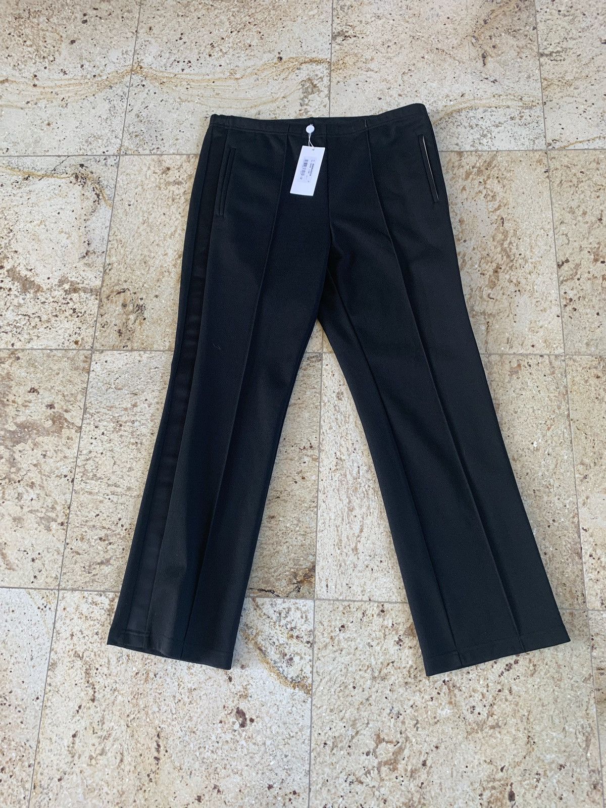 Maison Margiela 10 Black Jersey Pants With Black Trim Size US 36 / EU 52 - 5 Thumbnail