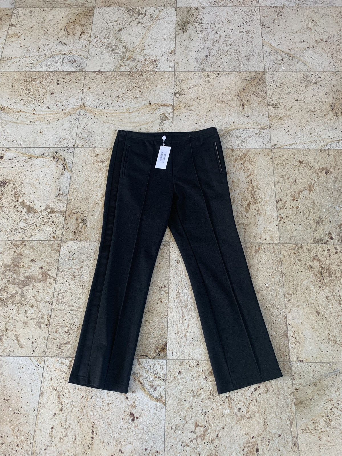 Maison Margiela 10 Black Jersey Pants With Black Trim Size US 36 / EU 52 - 9 Thumbnail