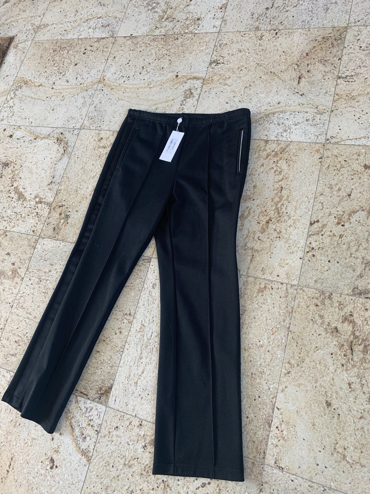 Maison Margiela 10 Black Jersey Pants With Black Trim Size US 36 / EU 52 - 10 Thumbnail