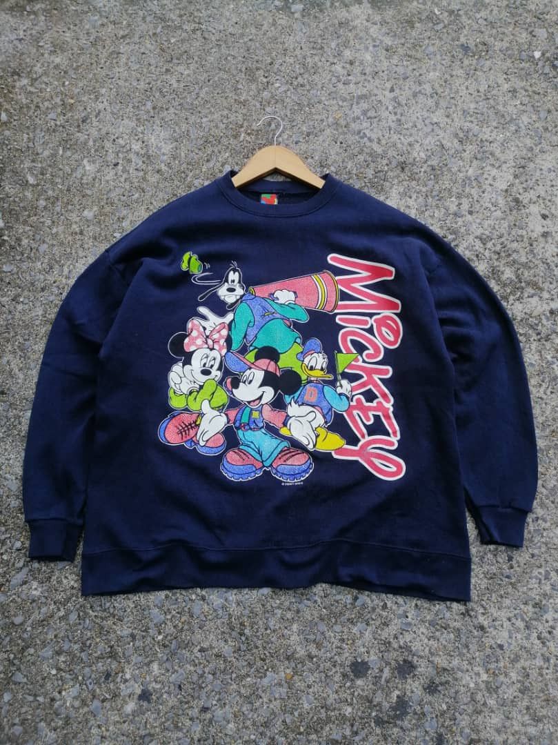 Disney × Vintage Vintage Disney Mickey Mouse And Friends Sweatshirt Size US M / EU 48-50 / 2 - 1 Thumbnail