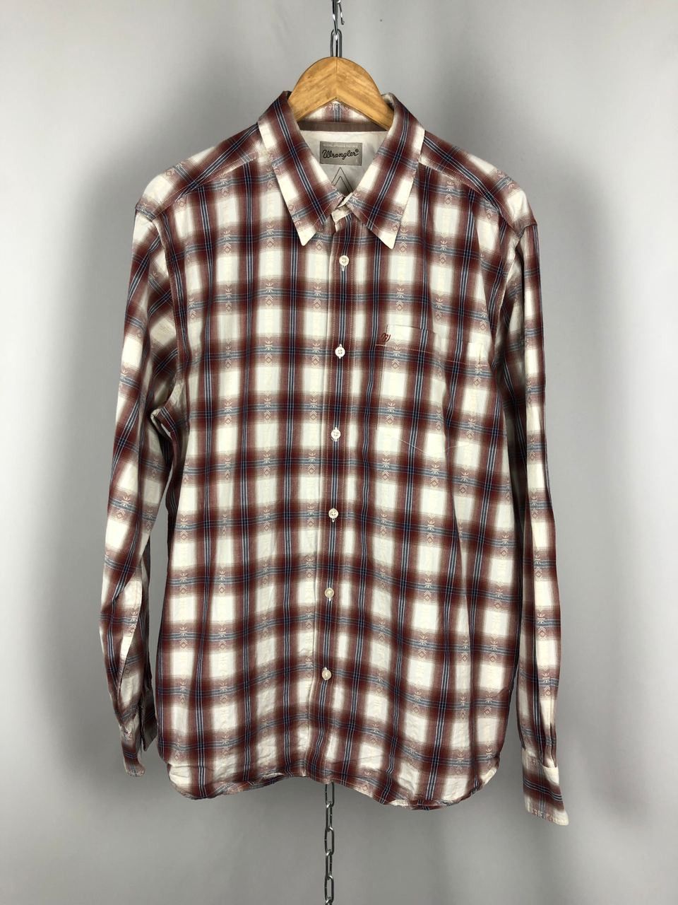Wrangler Men’s wrangler shirts long sleeve white size L Size US L / EU 52-54 / 3 - 1 Thumbnail