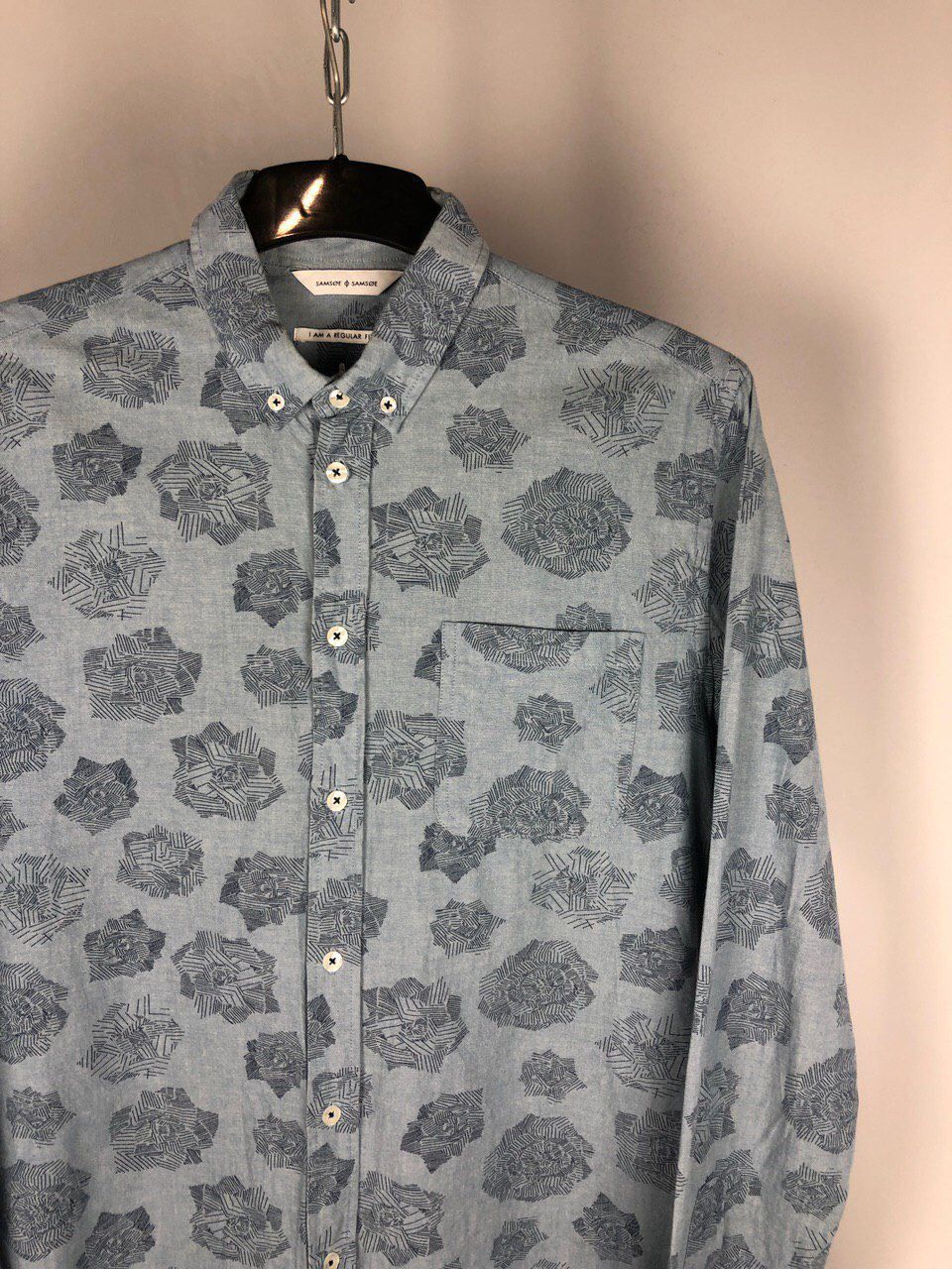 Samsoe Samsoe Men’s Samsoe&samsoe blue shirts size L Size US L / EU 52-54 / 3 - 2 Thumbnail