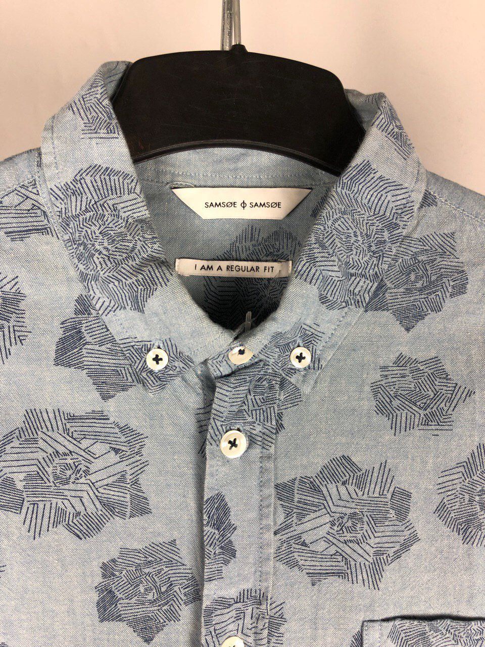 Samsoe Samsoe Men’s Samsoe&samsoe blue shirts size L Size US L / EU 52-54 / 3 - 3 Thumbnail